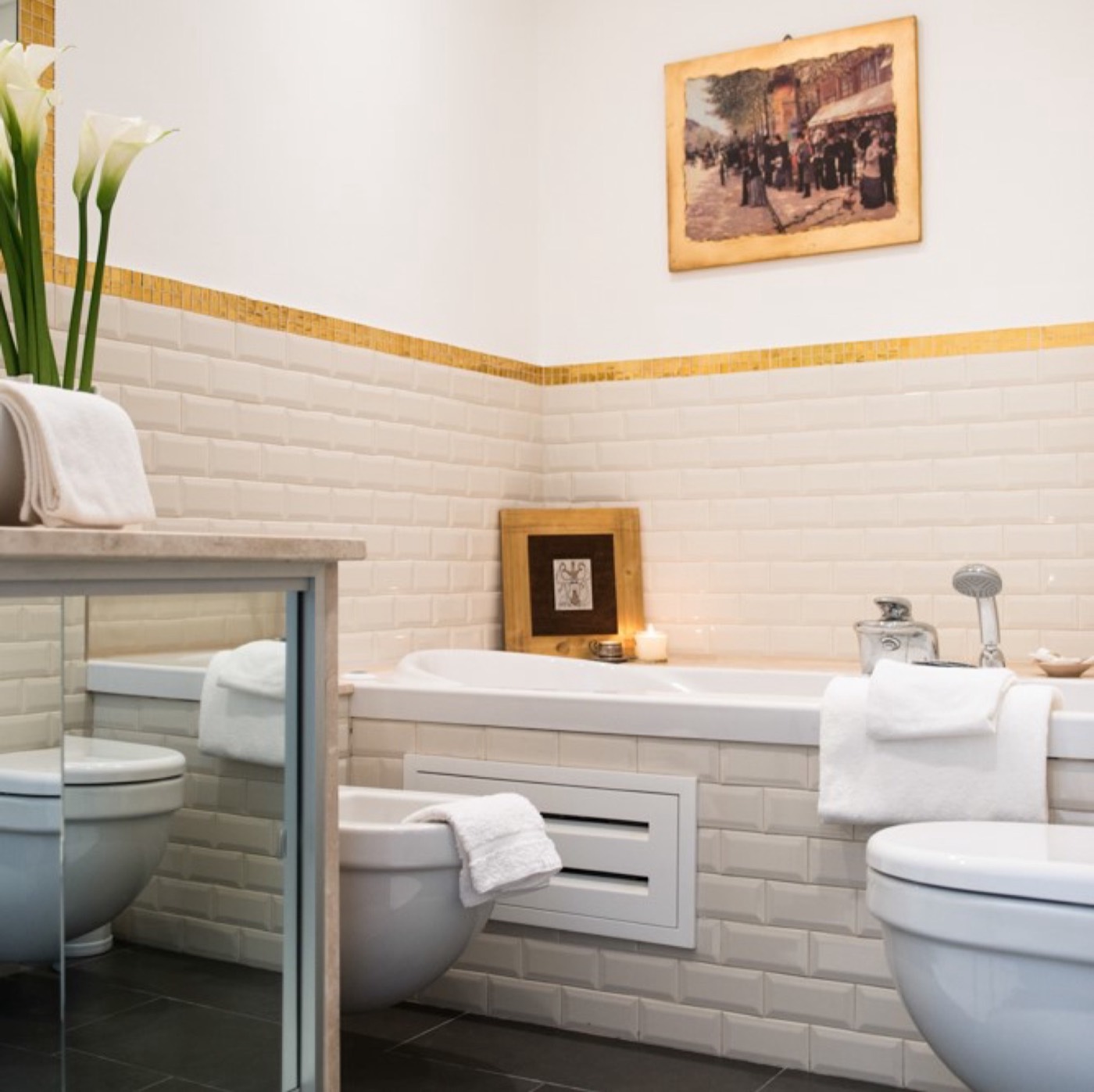 Barocchina room, bathroom