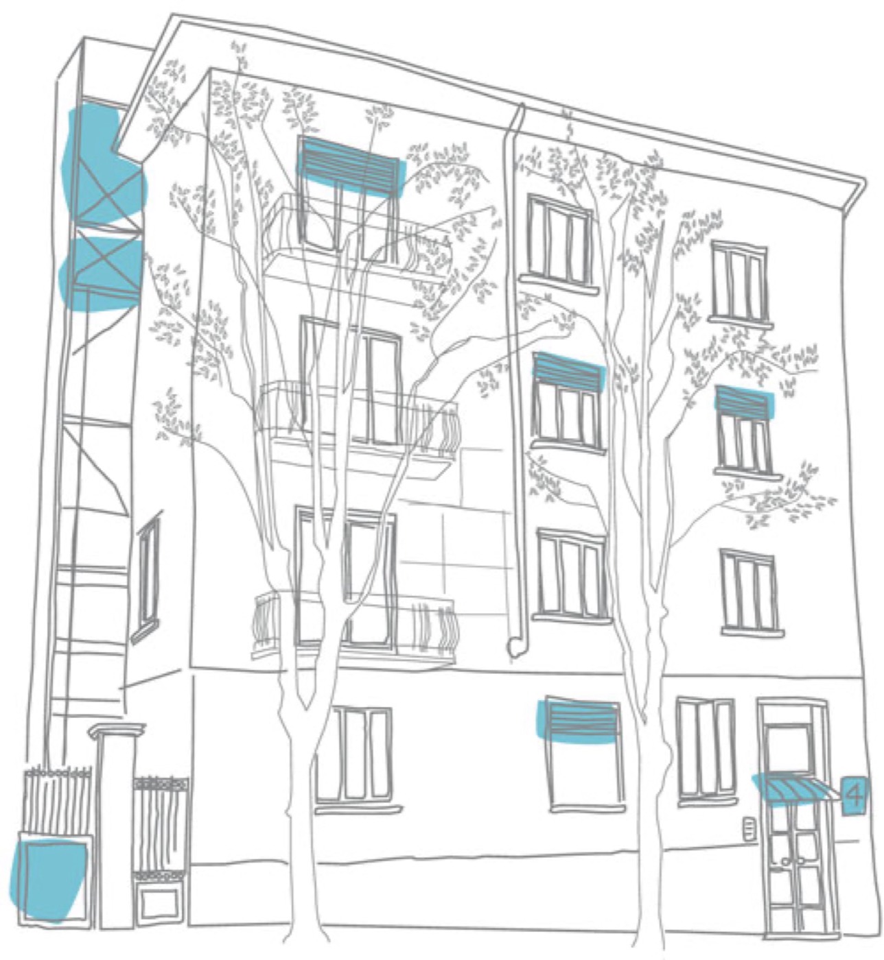 The TObed building on Via Argonne